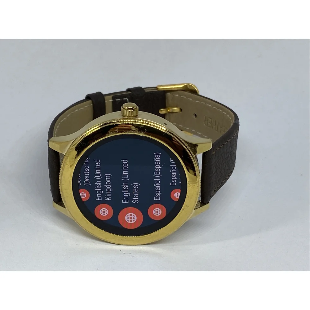 Fossil Gen 3 Authentic Genuine Smart Watch Custom Band FTW6006 CR458